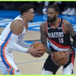 OKC Thunder vs Portland Trail Blazers Match Player Stats