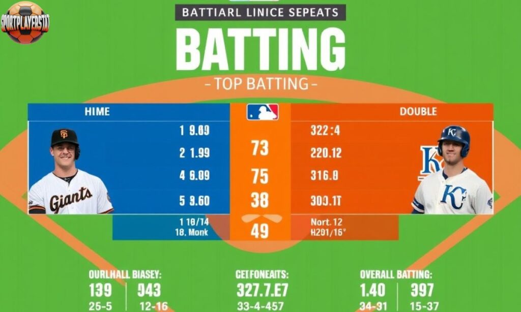 Top Batting Performances in the San Francisco Giants vs Kansas City Royals Match