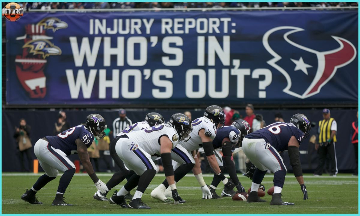 Week 17 Christmas Day Football Ravens vs. Texans Injury Report Who’s In, Who’s Out